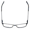 Top View of Esquire Designer Blue Light Blocking Reading Glasses EQ8650 Navy 57mm 20 Powers