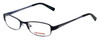 Profile View of Converse Designer Blue Light Block Reading Glasses Explore Black 47mm 20 Powers