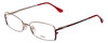 Profile View of Fendi Designer Blue Light Blocking Reading Glasses F960-770 Bronze 52mm 20 Power