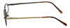 Flex Collection Designer Blue Light Blocking Reading Glasses FL-53 Ant-Gold 43mm