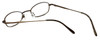 FlexPlus Collection KIDS SIZE Blue Light Blocking Glasses Model #105 Brown 45mm