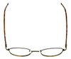Top View of Calabria FlexPlus 84 Matte Black Designer Blue Light Blocking Reading Glasses Ne
