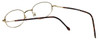 Close up View of Calabria FlexPlus 88 Ant Pewter Designer Blue Light Block Reading Glasses /Power