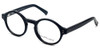 Profile View of Ernest Hemingway Designer Blue Light Blocking Reading Glasses H4616 Black 47mm N