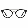 Ernest Hemingway Designer Blue Light Block Reading Glasses H4804-BLK Black 47mm