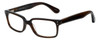 Profile View of Hackett London Blue Light Blocking Reading Glasses HEB093-103 in Brown Horn 53mm