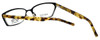 Close up View of Marcolin 2030 Titanium Designer Blue Light Block Reading Glasses 46mm 20 Powers