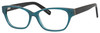Marie Claire Blue Light Blocking Reading Glasses MC6224-TLB in Teal Black 54mm N