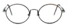 Fashion Blue Light Block Reading Glasses Prep Kids Dark Amber Antique Silver 49