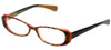 Profile View of Paul Smith Blue Light Blocking Reading Glasses PS405-OABL in Tortoise Peach 51mm