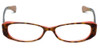 Front View of Paul Smith Blue Light Blocking Reading Glasses PS405-OABL in Tortoise Peach 51mm