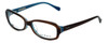 Lucky Brand Designer Blue Light Blocking Reading Glasses Savannah in Brown 55mm