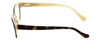 Calabria Splash Designer Blue Light Blocking Reading Glasses SP59 in Demi-Brown