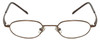 Calabria Trendsetter 20 Brown Designer Blue Light Blocking Reading Glasses 45mm