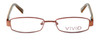 Front View of Candies Designer Blue Light Blocking Reading Glasses CA0502-077 in Fuchsia 50 mm