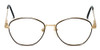 Front View of Converse Designer Blue Light Block Reading Glasses ZAP-BRN Brown 50mm 20 Powers