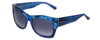 Guess 'Marciano'  Designer Sunglasses Series GM715 in Blue Frame Grey Gradient