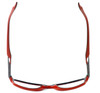 Top View of Lucky Brand Designer Progressive Len Blue Light Glasses Antigua-Brown Brown 53mm