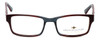 Argyleculture Designer Progressive Blue Light Blocking Glasses Mobley Grey-Red