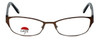 Silver Dollar Progressive Lens Blue Light Reading Glasses Café 3152 Camel 52mm