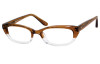 Eddie Bauer Progressive Lens Blue Light Reading Glasses EB8290 Brown Fade 50mm