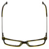 Top View of Eddie Bauer Progressive Blue Light Reading Glasses Small Kids Size 8327 Tortoise