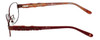 Side View of Ernest Hemingway Progressive Lens Blue Light Reading Glasses H4672 in Fade 51mm