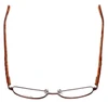 Top View of Ernest Hemingway Progressive Blue Light Blocking Glasses H4804 in Tortoise 47mm