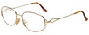 Profile View of Mariah Designer Progressive Blue Light Glasses Mariah Tortoise 58mm 4 Powers