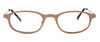 Front View of Corinne McCormack Designer Progressive Blue Light Glasses Monroe Tortoise 53mm
