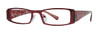 Valerie Spencer 9204 Progressive Lens Blue Light Block Reading Glasses Ruby 47mm
