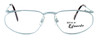 Front View of Candies Designer Progressive Len Blue Light Glasses CA0117-086 Transparent 53 mm