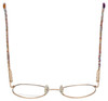 Calabria Designer Round Blue Light Filter Reading Glasses Fundamental Lavender 5