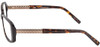 Jones New York Designer Blue Light Blocking Reading Glasses J746 Tortoise 54mm