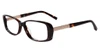 Profile View of Jones New York Progressive Lens Blue Light Blocking Glasses J746 Tortoise 54mm