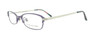 Jones New York Designer Blue Light Block Reading Glasses J468 Purple 50mm w/Powe