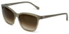Vera Wang Designer Sunglasses V429 in Satin Pearl Frame & Grey Gradient Lens 55m