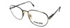 Bugle Boy Designer Eyeglasses Green Tortoise Havana Gold 48mm Rx Single Vision