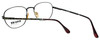 Close up View of Bugle Boy Designer Blue Light Blocking Glasses Green Tortoise Havana Metal 48mm
