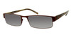 Eddie Bauer Reading Sunglasses 8234 in Matte-Brown