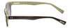 Side View of Eyebobs Bench Mark Ladies Cateye Sunglasses Brown Horn Marble Green w/Grey 46 mm