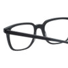 Close Up View of Eyebobs See Suite Designer Reading Eye Glasses with Prescription Progressive Rx Lenses in Matte Black Unisex Square Full Rim Acetate 51 mm