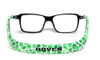 Hoven Eyewear MONIX in Black & Green Turtle :: Rx Bi-Focal