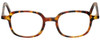 Front View of Eyebobs Been There 2291-19 Oval Designer Reading Glasses Tortoise Brown Gold 45mm