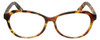 Front View of Eyebobs CPA 2738-19 Designer Single Vision Prescription Rx Eyeglasses in Matte Tortoise Havana Brown Gold Unisex Cateye Full Rim Acetate 51 mm