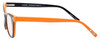 Side View of Eyebobs Florence 2746-77 Ladies Cateye Designer Reading Glasses Purple Orange 47mm