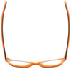 Top View of Eyebobs Florence 2746-77 Designer Single Vision Prescription Rx Eyeglasses in Deep Purple Orange Ladies Cateye Full Rim Acetate 47 mm