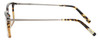 Side View of Eyebobs Gus 3155-77 Men's Designer Reading Glasses Tortoise Amber Gunmetal 57 mm