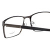 Close Up View of Enhance Mens BIG & TALL EN4064-TOR-58mm Designer Reading Glasses Tortoise Havana