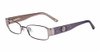 Bebe Designer Eyeglasses 5030 in Amethyst :: Custom Left & Right Lens